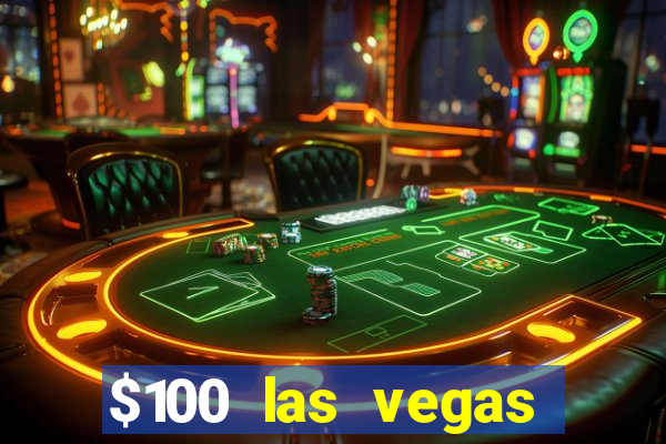 $100 las vegas casino chip