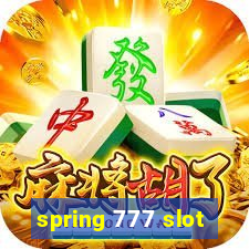 spring 777 slot