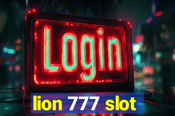 lion 777 slot