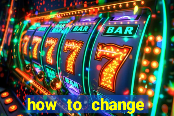 how to change bingo card on slot machine