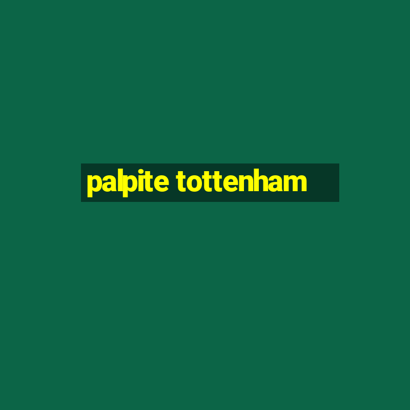 palpite tottenham