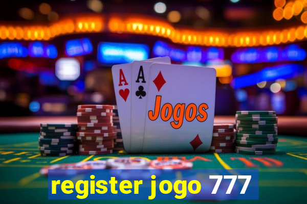 register jogo 777