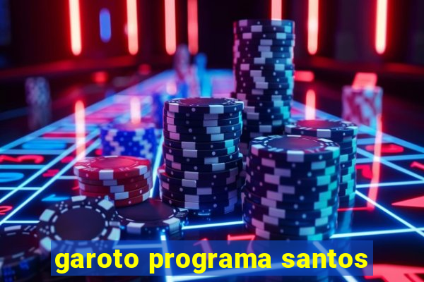 garoto programa santos