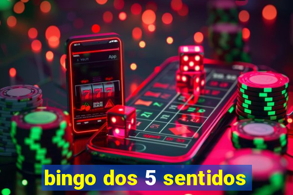 bingo dos 5 sentidos