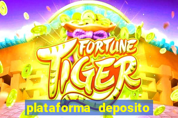 plataforma deposito 1 real fortune tiger