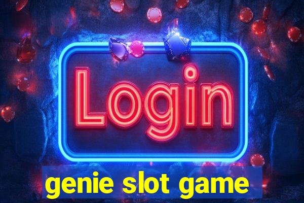 genie slot game