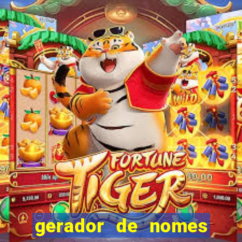 gerador de nomes para jogos