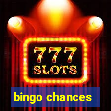 bingo chances