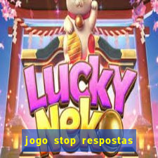 jogo stop respostas de a a z