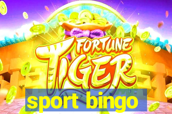 sport bingo