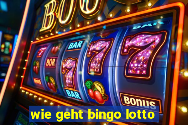 wie geht bingo lotto