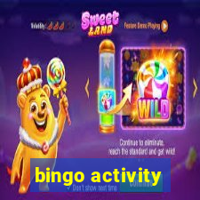 bingo activity