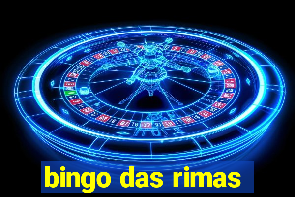 bingo das rimas