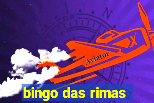 bingo das rimas