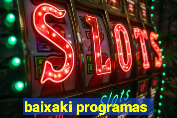 baixaki programas