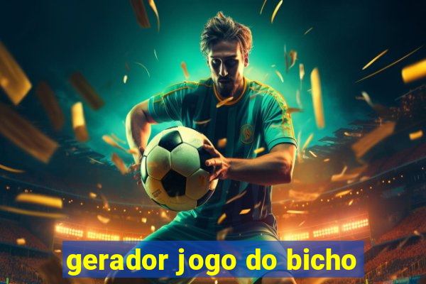 gerador jogo do bicho