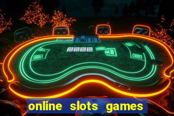 online slots games for real money