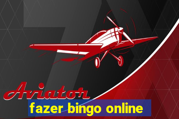 fazer bingo online