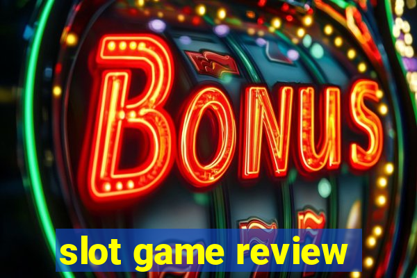 slot game review