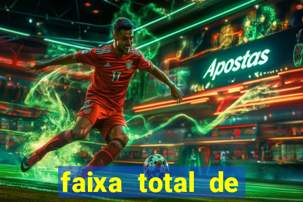 faixa total de gols 2 3 o que significa