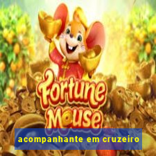 acompanhante em cruzeiro