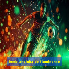 lembrancinha do fluminense