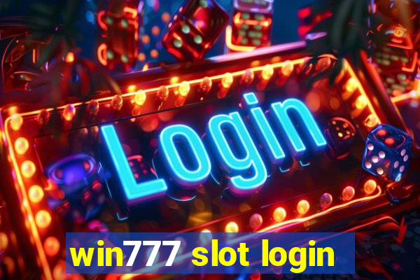 win777 slot login