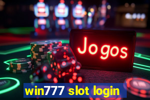 win777 slot login