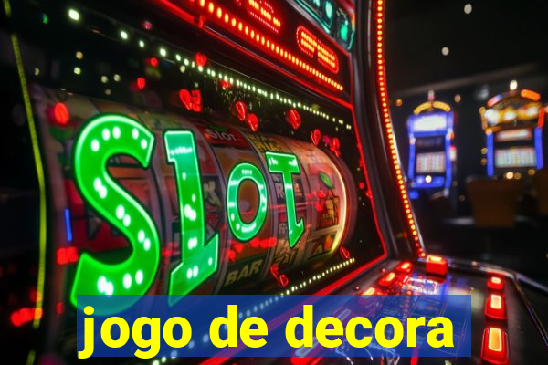 jogo de decora