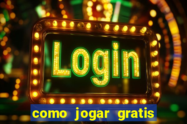 como jogar gratis na betano