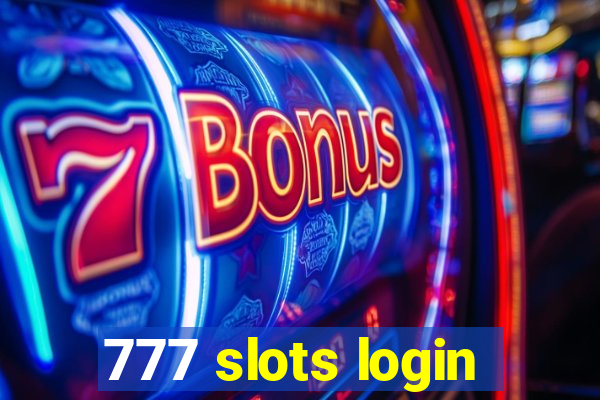 777 slots login