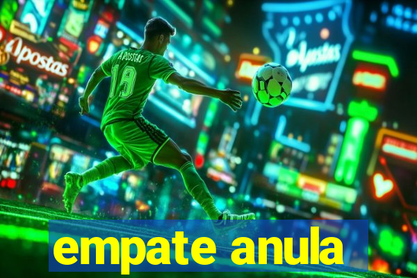 empate anula