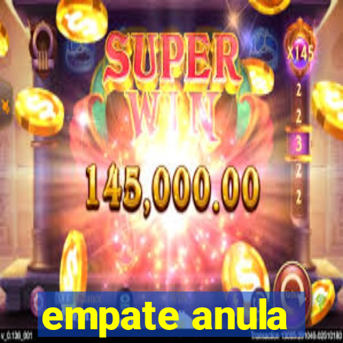 empate anula