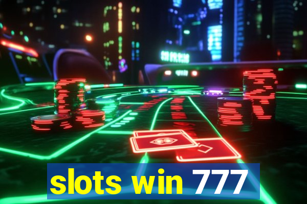 slots win 777