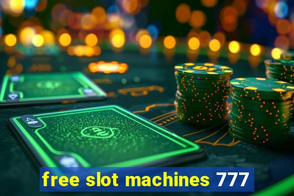 free slot machines 777