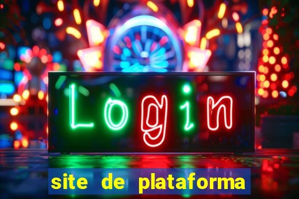 site de plataforma de jogos