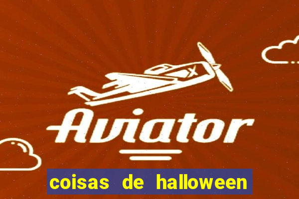 coisas de halloween com l