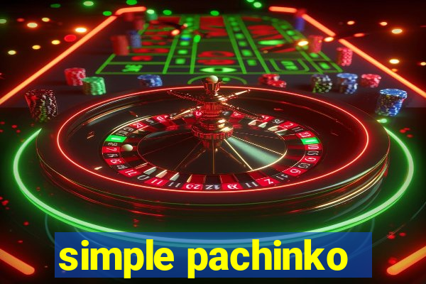 simple pachinko