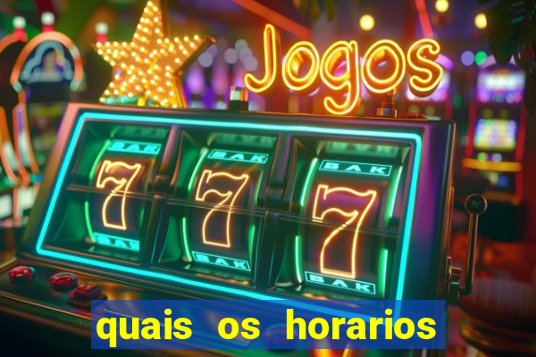 quais os horarios pagantes do jogo do tigre