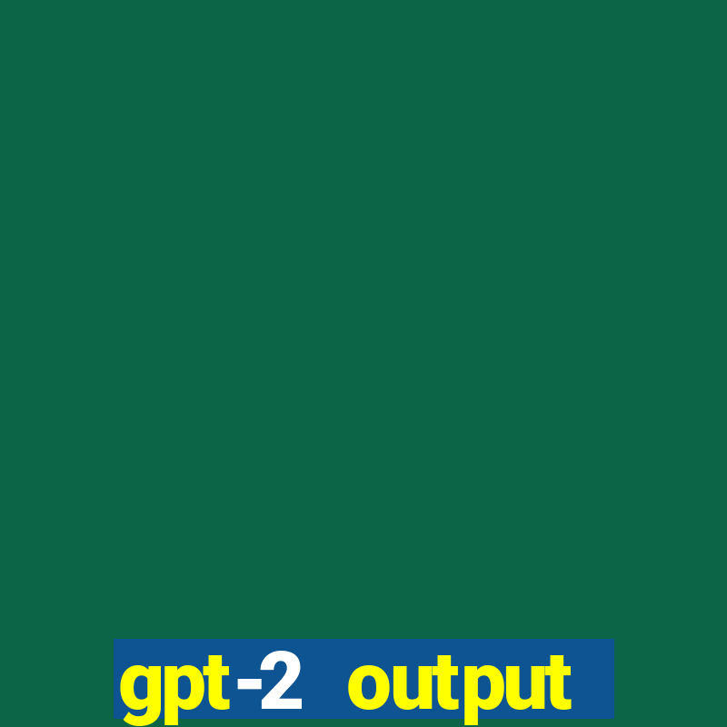 gpt-2 output detector demo