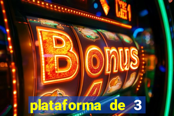 plataforma de 3 reais pg