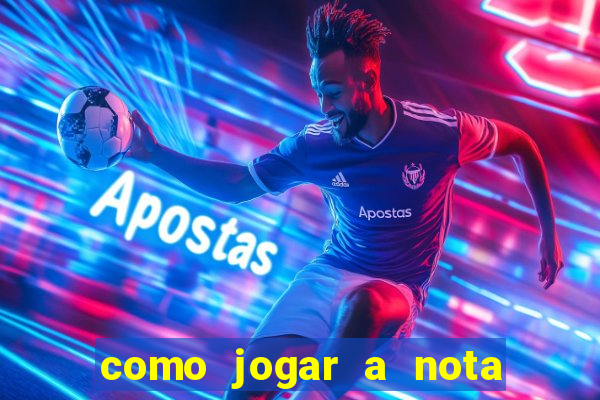 como jogar a nota do enem