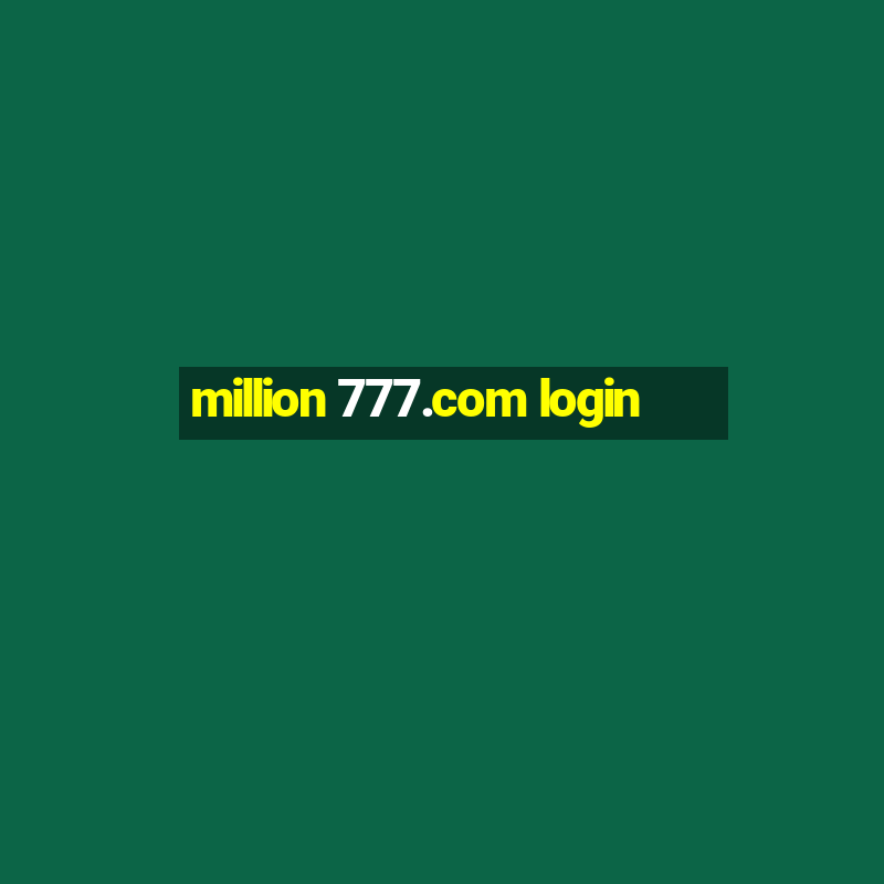 million 777.com login