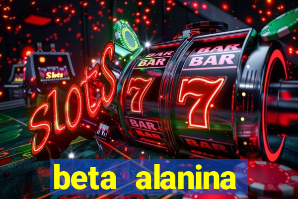 beta alanina aumenta a pressao