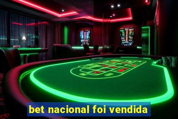 bet nacional foi vendida