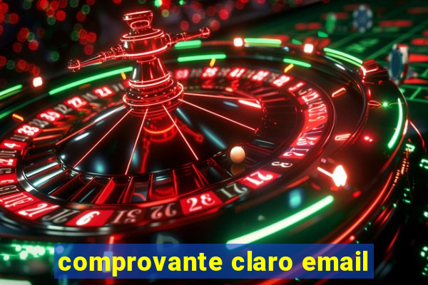 comprovante claro email