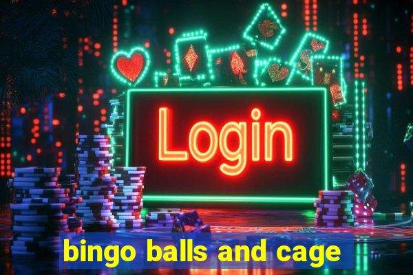 bingo balls and cage