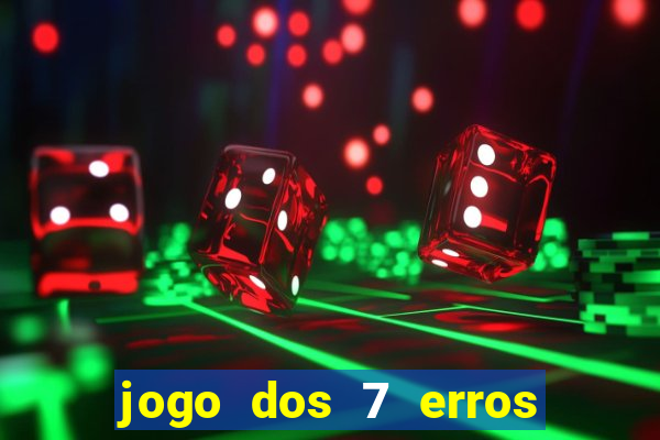 jogo dos 7 erros para manipuladores de alimentos