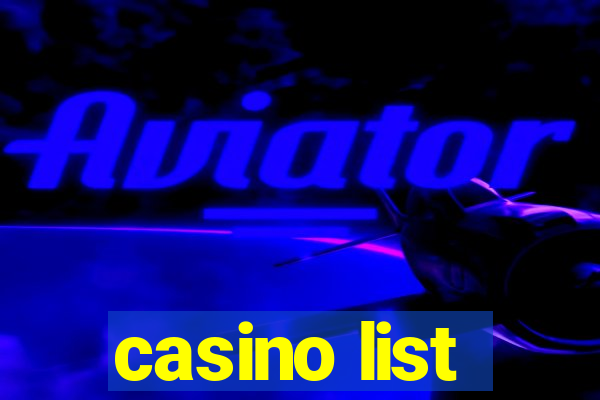 casino list