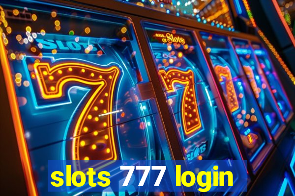 slots 777 login